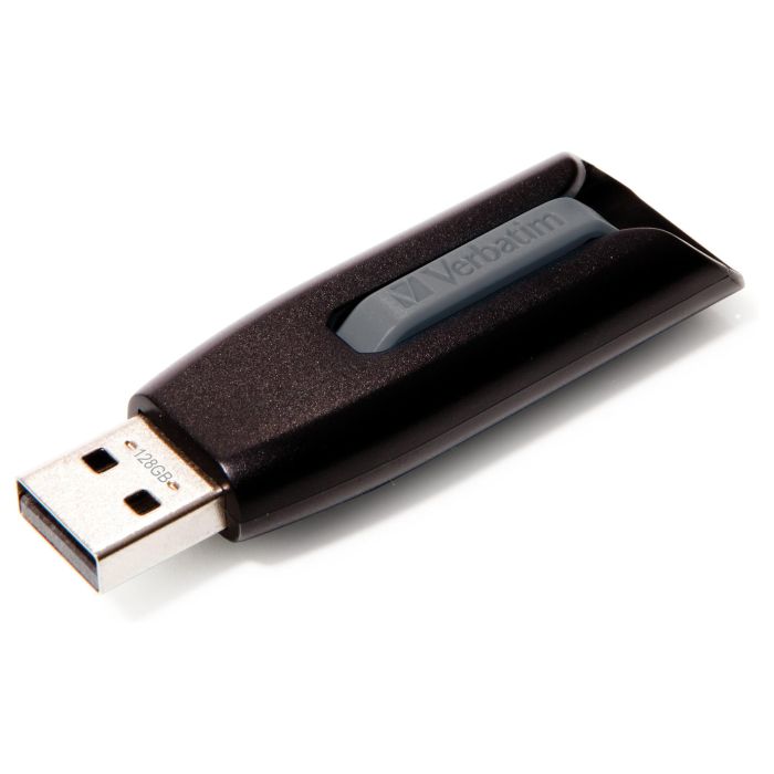 VERBATIM PENDRIVE V3 STORE ´N´ GO SUPER SPEED 128GB RETRACTIL USB 3.2 NEGRO 2