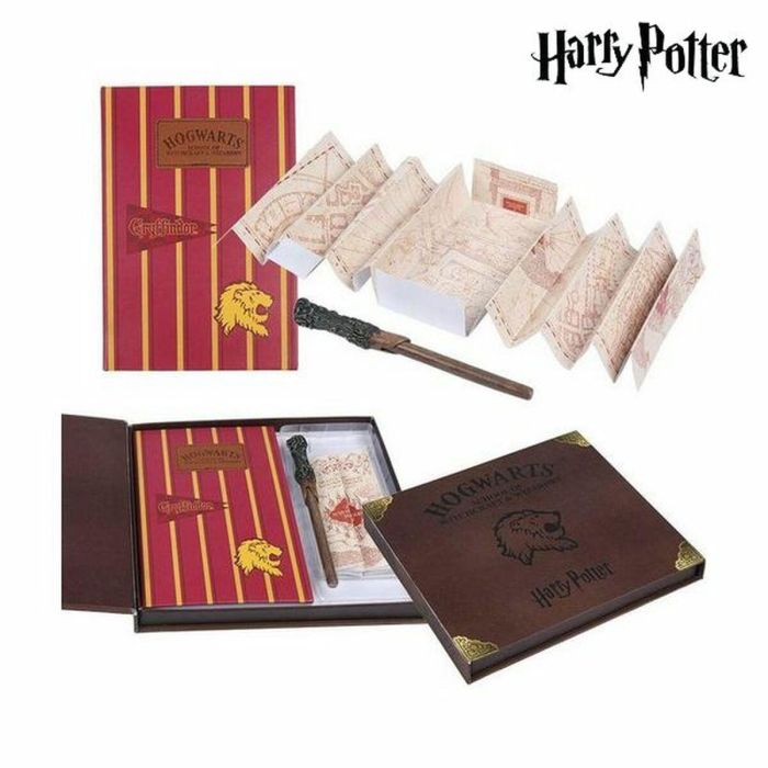 Cuaderno de Notas + Bolígrafo Gryffindor Harry Potter Harry Potter Rojo 13