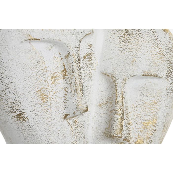 Figura Urban DKD Home Decor Blanco Dorado 10 x 30 x 23 cm 1