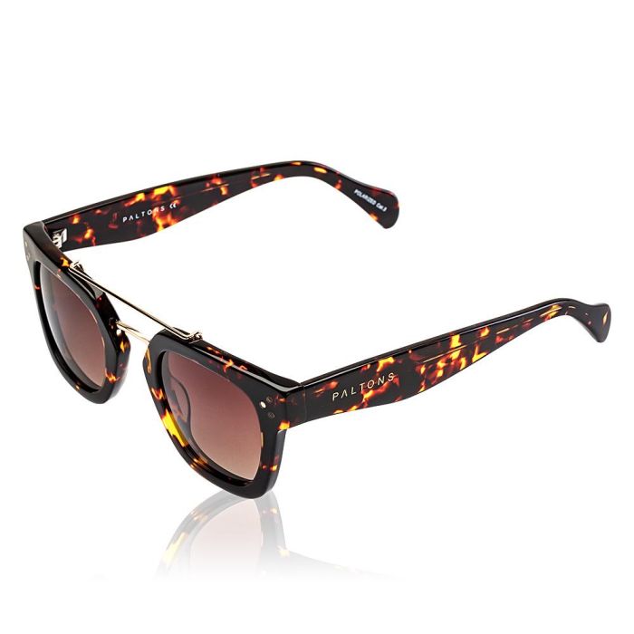 Paltons Sunglasses Gafas de Sol SAONA 0978 145 mm Mujer Montura Habana Oscuro Ámbar Cristales Marrón Degradado Polarizados Acetato 2