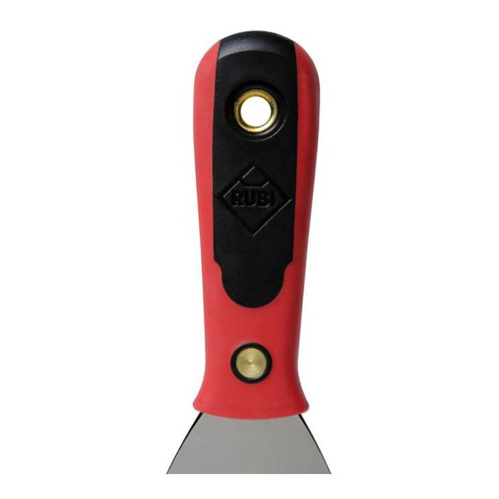 Rubi Espátula inox 75mm R73911 - Acero inoxidable, mango bimaterial Rubiflex 1 Rubi Espátula inox 75mm R73911 - Acero inoxidable, mango bimaterial Rubiflex 1