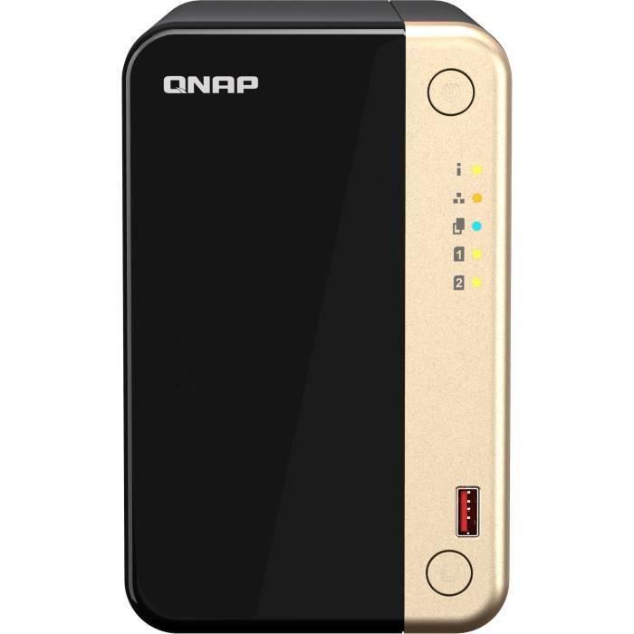QNAP TS-264-8G Intel Celeron Quad Core 8 GHz NAS de 2 bahías 0 QNAP TS-264-8G Intel Celeron Quad Core 8 GHz NAS de 2 bahías 0