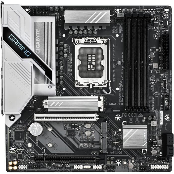 Placa Gigabyte Z890M Gaming X,Intel,1851,Z890,4Ddr5,Wifi,Matx 1 Placa Gigabyte Z890M Gaming X,Intel,1851,Z890,4Ddr5,Wifi,Matx 1
