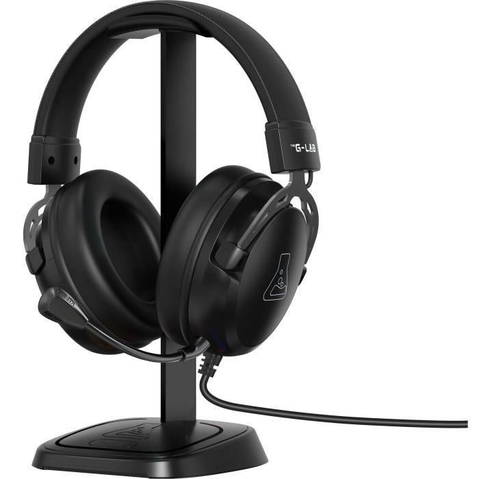 The G-Lab K-STAND-NEON Soporte para Auriculares Gaming, Con Cable, Diseño Compacto, Negro 4 The G-Lab K-STAND-NEON Soporte para Auriculares Gaming, Con Cable, Diseño Compacto, Negro 4