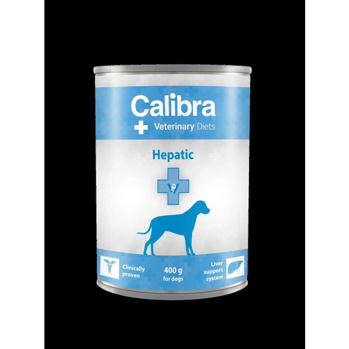 Calibra Vet Diet Dog Hepatic 6x400 gr Calibra Vet Diet Dog Hepatic 6x400 gr