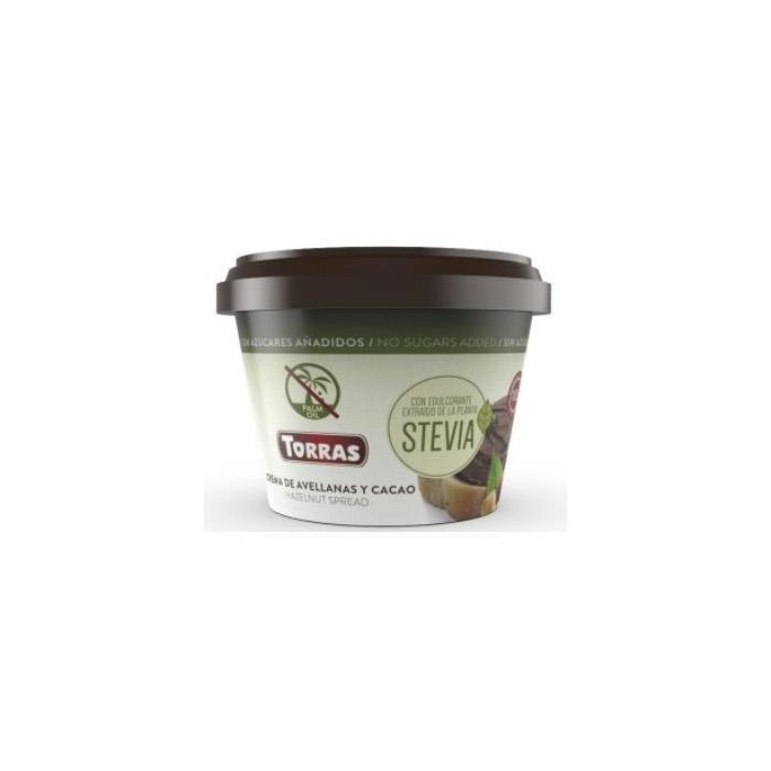 Crema Cacao-Avellana Stevia 200Gr