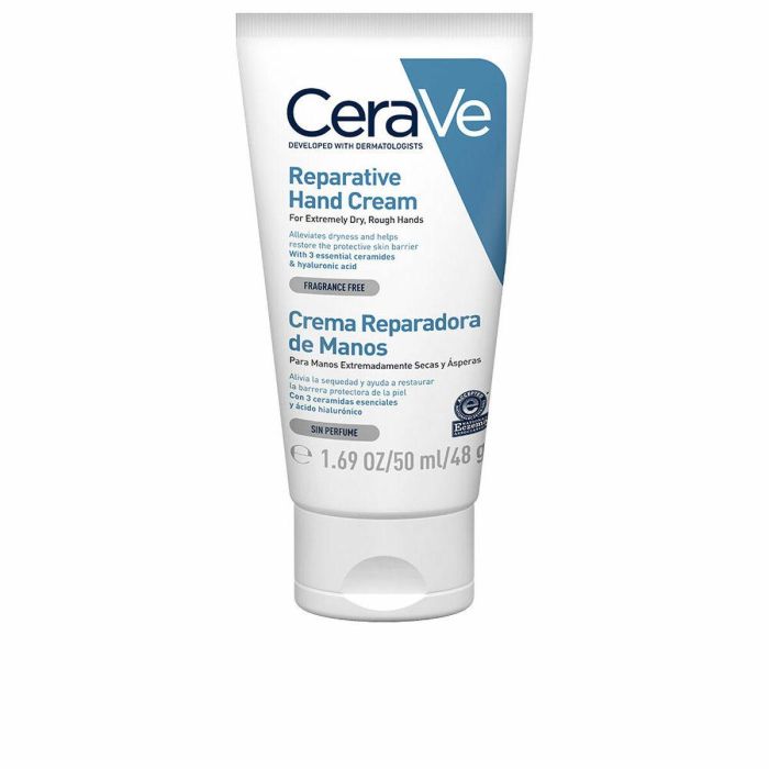 Cerave Crema Reparadora de Manos para sequedad extrema, 50 ml
