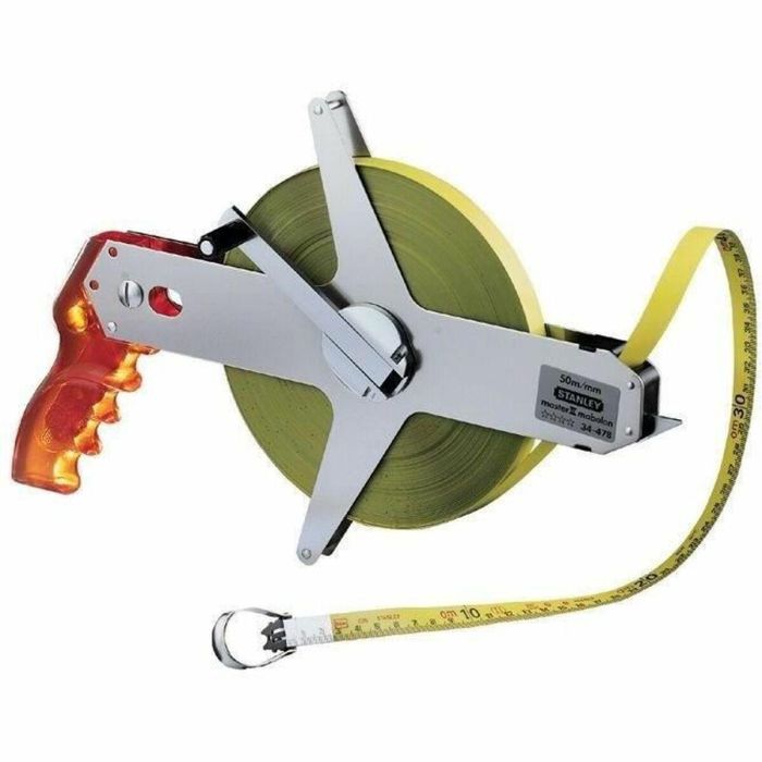 Stanley 1-34-477 Cinta Métrica de Acero Mabolon Master II de 30m x 12.7mm para Medición 0 Stanley 1-34-477 Cinta Métrica de Acero Mabolon Master II de 30m x 12.7mm para Medición 0