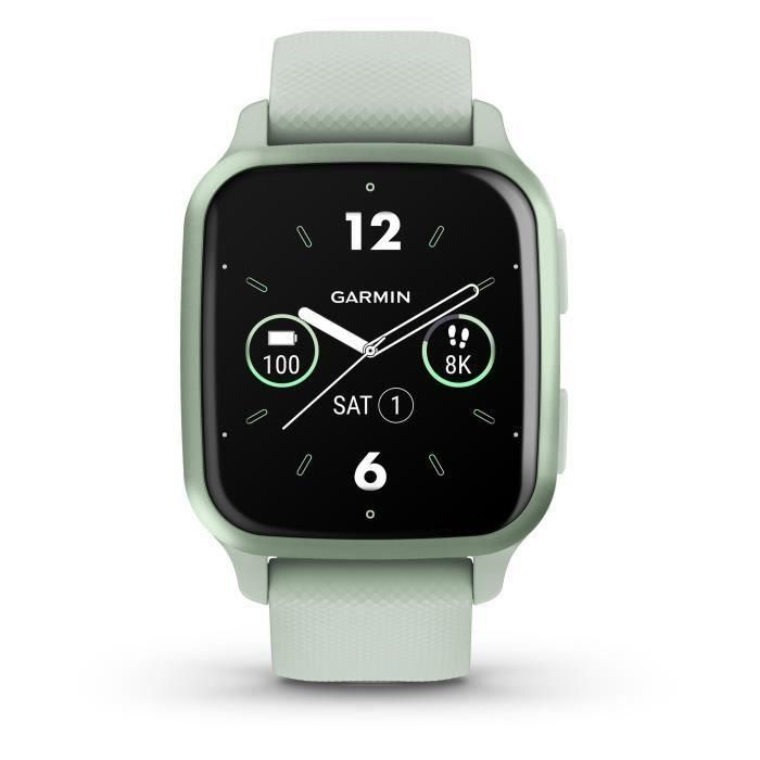 Pulsera de Actividad GARMIN Verde suave 1,4" 2