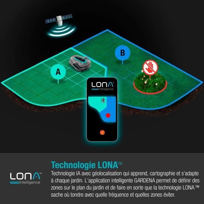 Robot cortacésped Gardena Smart Sileno Life 1000 1000 m² 2