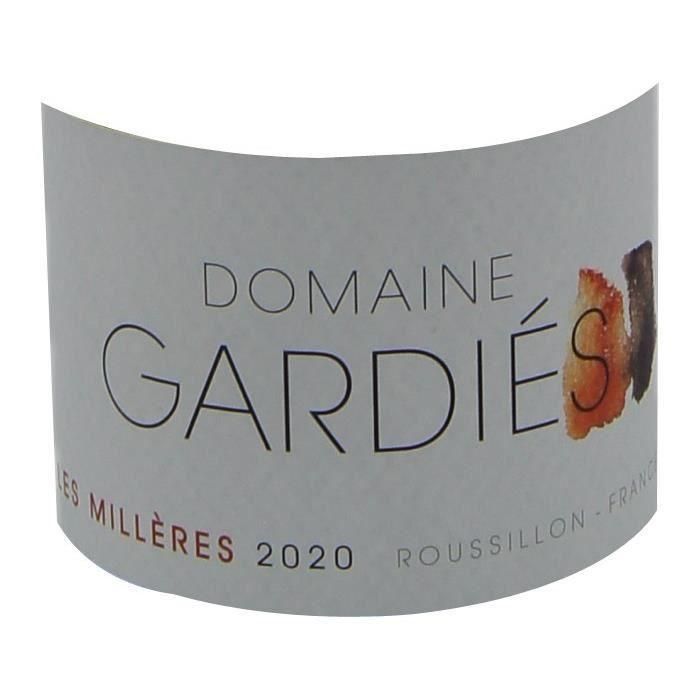 Domaine Gardiés Cuvée Les Millieres 2020 Côtes du Roussillon Villages - Vino tinto de Languedoc-Rosellón - Ecológico 1