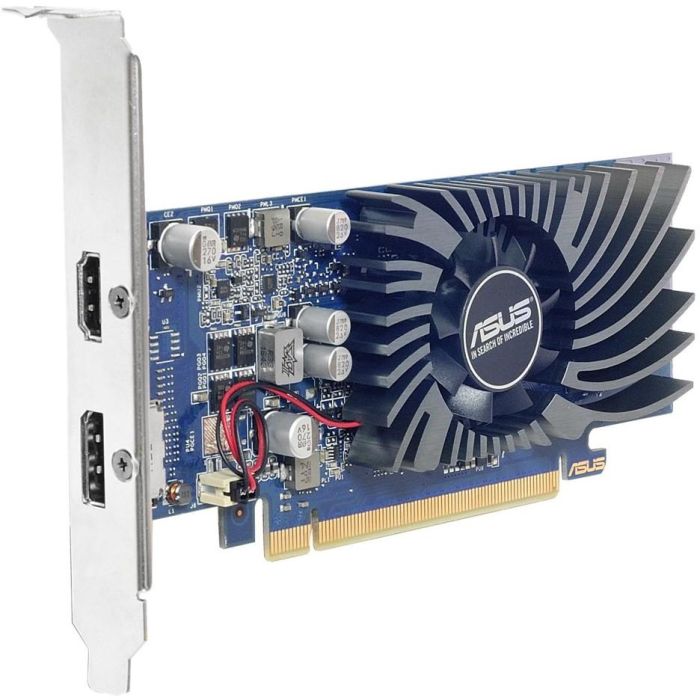Asus 90YV0AT2-M0NA00 Tarjeta Gráfica GeForce GT 1030 2GB GDDR5 Perfil Bajo HTPC PCIe 3.0 HDMI/DisplayPort 7680x4320 3