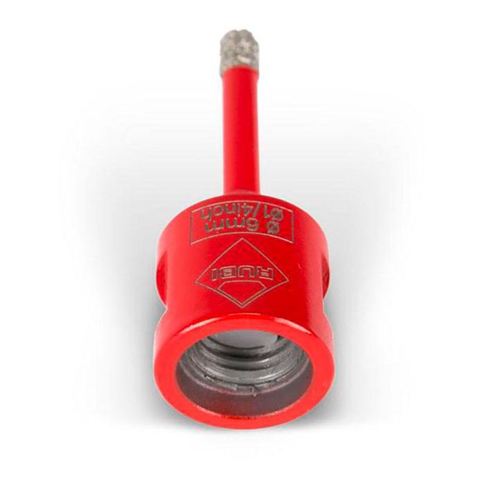 Rubi R5988 Broca Drygres Ø 6mm M14 para Amoladora, Corte Seco en Cerámica, Gres, Porcelánico, Mármol y Granito 1