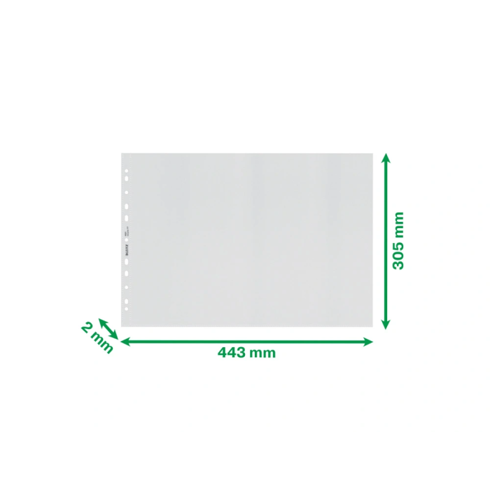 Fundas Leitz Transparente A3 Reciclado 25 Unidades 7
