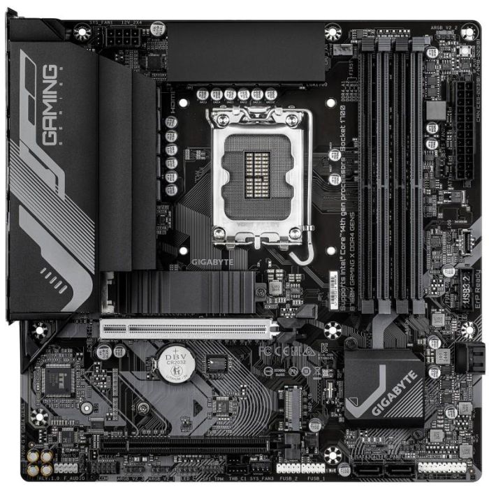 Gigabyte Placa Base B760M Gaming X DDR4 Micro ATX Socket LGA 1700 para Intel Core 12/13/14 Gen 1