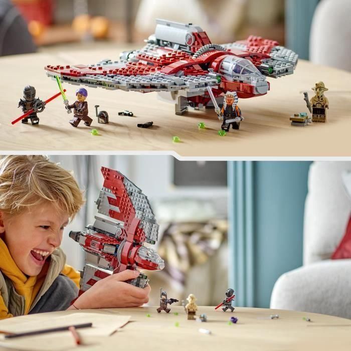 LEGO Star Wars Lanzadera T-6 de Ahsoka Tano 75362, Barco lanzador de pernos, 4 personajes 5 LEGO Star Wars Lanzadera T-6 de Ahsoka Tano 75362, Barco lanzador de pernos, 4 personajes 5