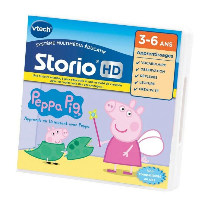 VTECH - Juego educativo de Storio - Peppa Pig 1 VTECH - Juego educativo de Storio - Peppa Pig 1