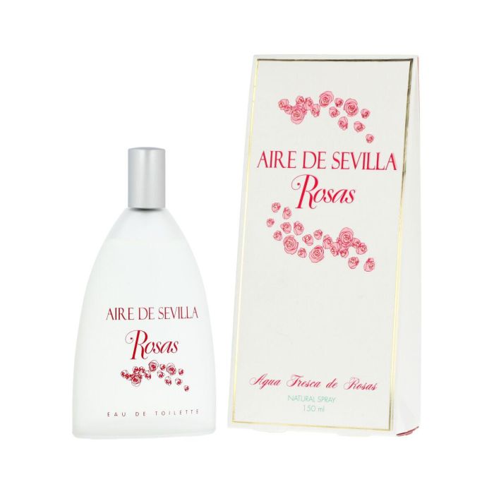 AGUA DE SEVILLA Rosas Agua Fresca de Rosas Eau de Cologne 150 ml Vaporizador 1