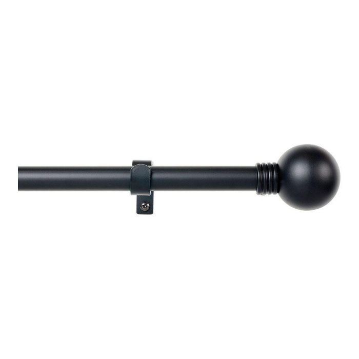 Cintacor - Stor Planet Kit Barra Cortina Anillo Negro Extensible 110-200 cm Acabado Satinado Cintacor - Stor Planet Kit Barra Cortina Anillo Negro Extensible 110-200 cm Acabado Satinado
