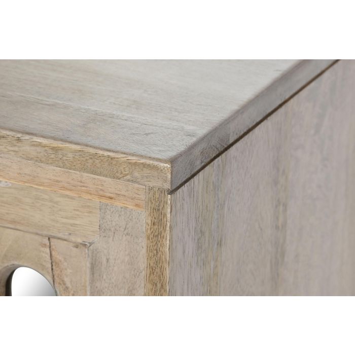 DKD Home Decor Buffet Moderno Mango y Espejo Marron 175 x 40.5 x 83.5 cm 2
