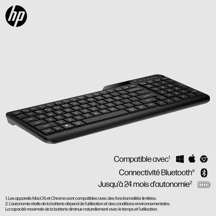 HP 460 Multi-Device Keyboard-B Bluetooth - Teclado completo portátil para múltiples dispositivos 4