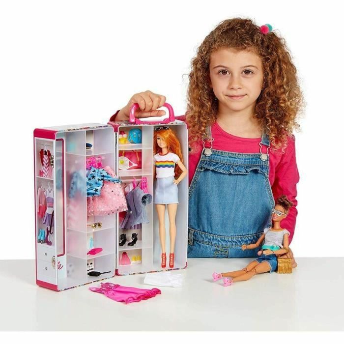 Armario ropero Barbie Cabinet Briefcase 5