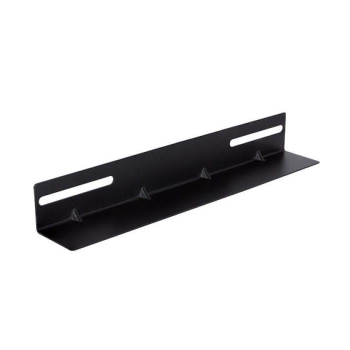 MicroConnect Guía Fija para Armario Mural de 19" de Acero Laminado, Fondo 450mm, Compatible WCB/WCC, Hasta 100kg, Color Negro RAL9004