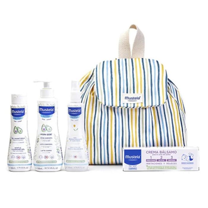 Mustela Bebé Mochila Rayas Lote