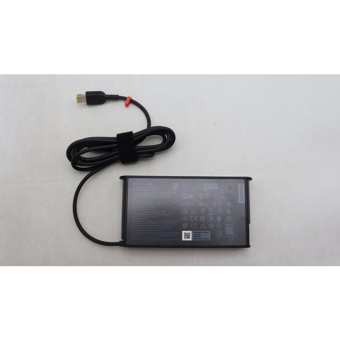 Lenovo 170W slim AC adapter for Lenovo ThinkPad laptops, 20V output, 8.5A current, yellow slim tip connector. Lenovo 170W slim AC adapter for Lenovo ThinkPad laptops, 20V output, 8.5A current, yellow slim tip connector.