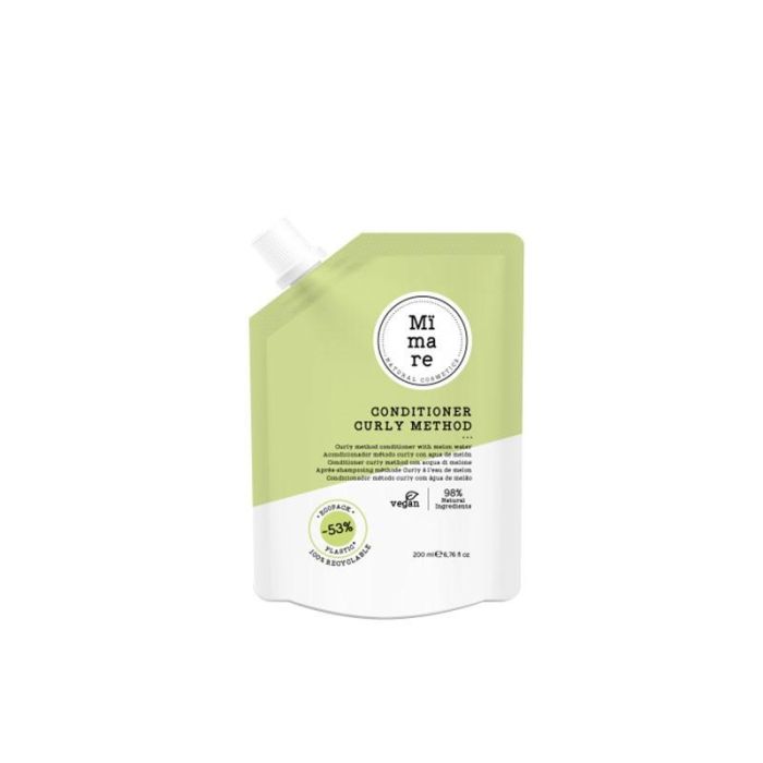 Acondicionador Método Curly Mimare 200ml - Agua de Melón, Aloe Vera y Leche de Arroz - Cabello Suave y Brillante Acondicionador Método Curly Mimare 200ml - Agua de Melón, Aloe Vera y Leche de Arroz - Cabello Suave y Brillante