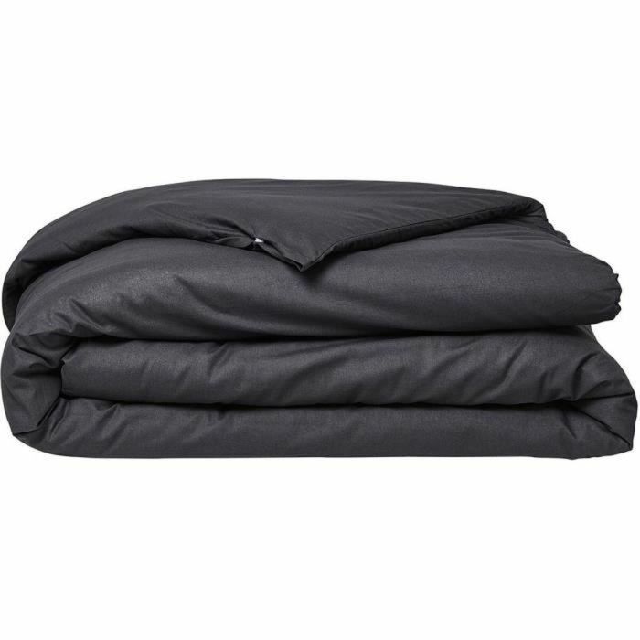Today TOD3574643513038 Juego de cama algodón orgánico Certificado GOTS Carbón 240x260 cm