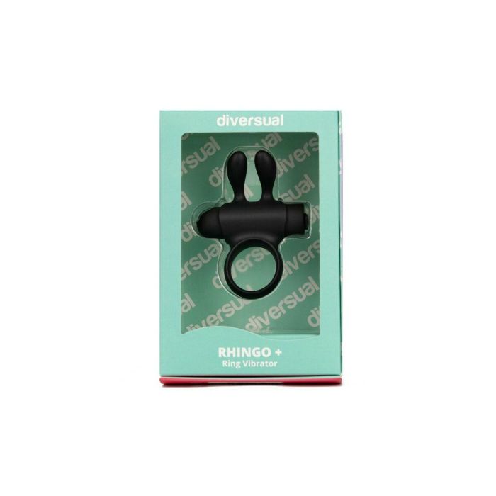 Anillo Vibrador Diversual Negro 7 Anillo Vibrador Diversual Negro 7