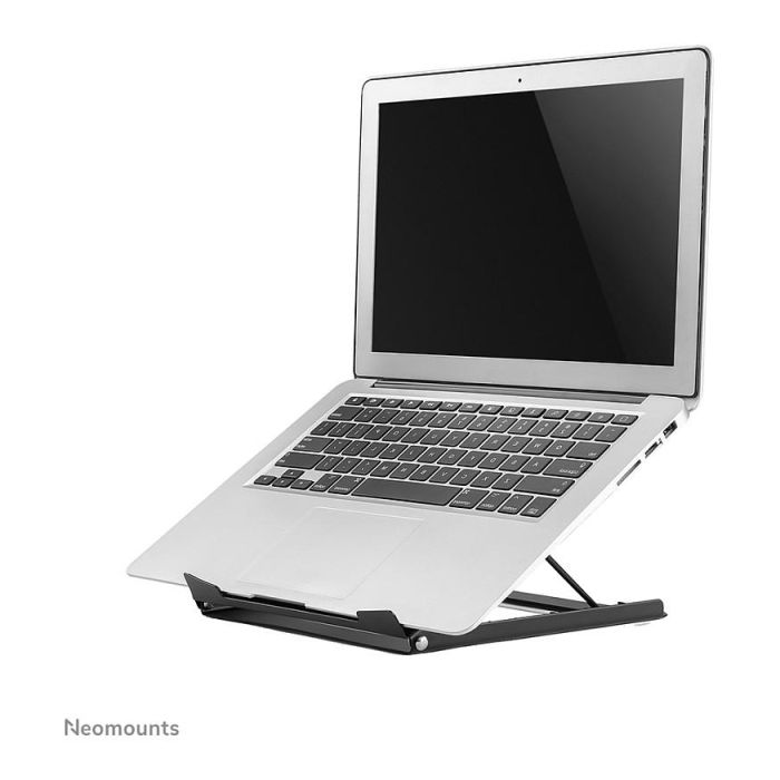 Neomounts NSLS075BLACK Soporte Portátil Plegable Universal para Notebooks de 10-16 Pulgadas, Capacidad 5 kg, 5 Posiciones, Compacto, Color Negro 18