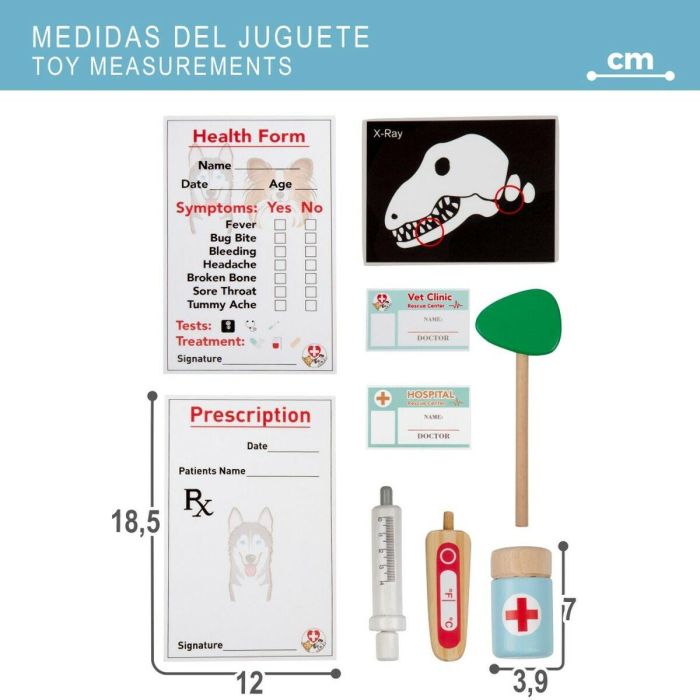 Juguete educativo Teamson Vet Clinic Veterinario 1