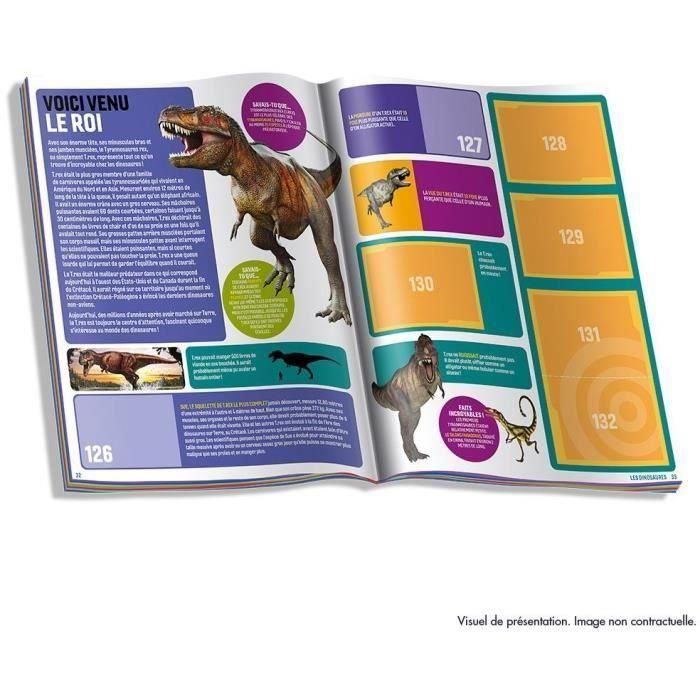 Álbum para tarjetas coleccionables - PANINI - DINOS NATIONAL GEOGRAPHIC KIDS - PANINIPEDIA 2