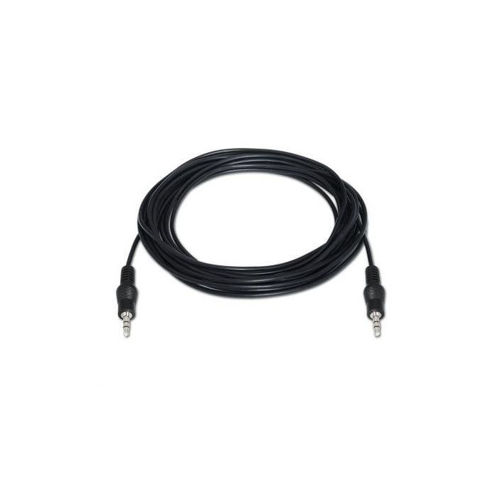 AISENS - CABLE AUDIO ESTÉREO, JACK 3.5/M-JACK 3.5/M, NEGRO, 10M 1 AISENS - CABLE AUDIO ESTÉREO, JACK 3.5/M-JACK 3.5/M, NEGRO, 10M 1