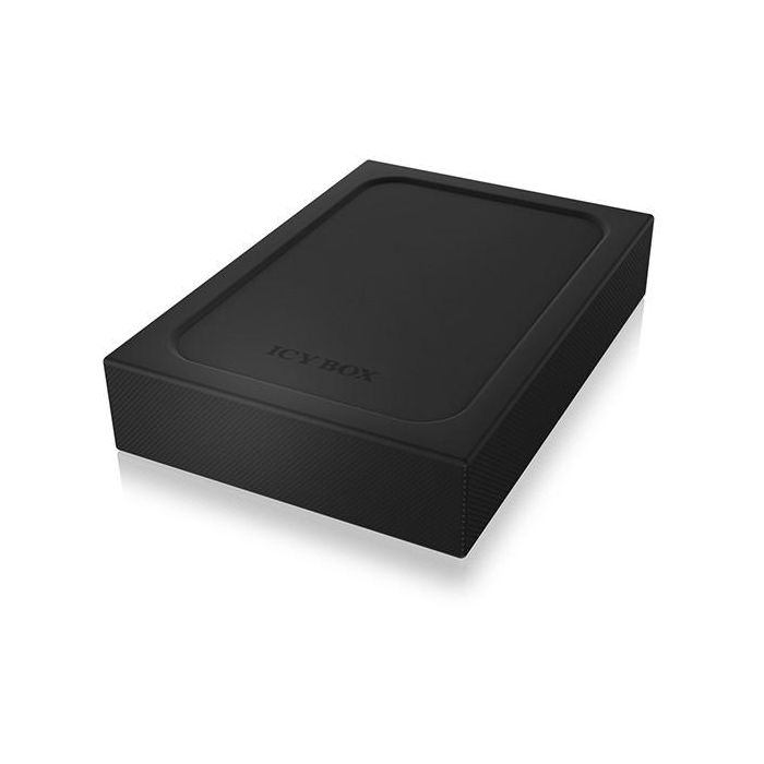 2.5 6cm 1x SATA 2.5" (bis 15 mm BH) zu 1x USB 3.0 Host. Schreibschutz Funktion. Aluminium + Siliconschutzhülle. ICY BOX 1