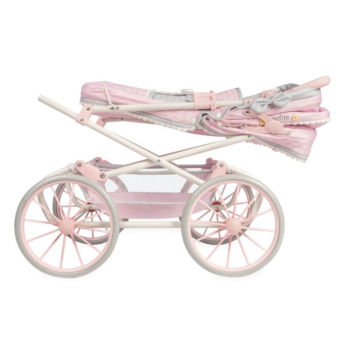 Decuevas Coche Reborn Plegable con Sombrilla y Bolso Sophie para Muñecas de hasta 55 cm 3