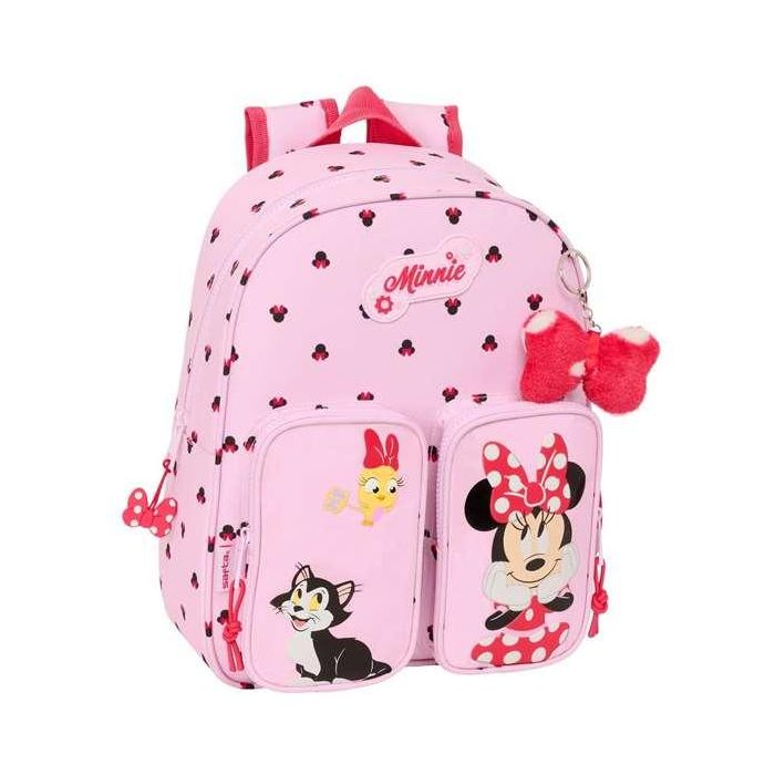 Mochila Safta Infantil Bolsillos Adaptable A Carro Minnie Mouse Nalve 340x280x100 mm Mochila Safta Infantil Bolsillos Adaptable A Carro Minnie Mouse Nalve 340x280x100 mm
