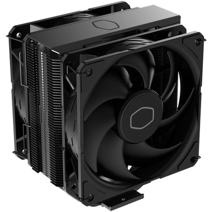 Cooler Master Hyper 212 Black X Duo Refrigerador Aire Procesador 12cm, LGA 1150/1151/1155/1156/1200/1700, AM4/AM5 Negro