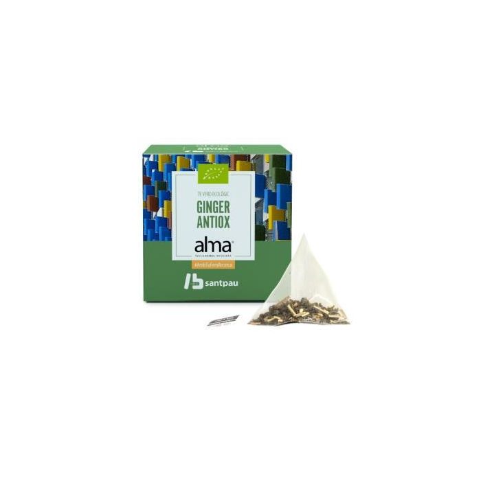 Te Verde Ginger Antiox Infusion 15Piramides.Eco