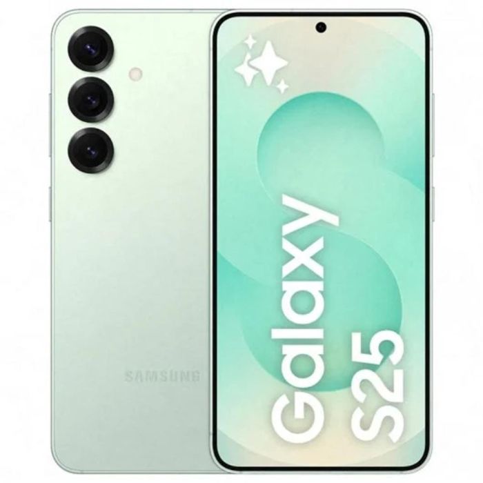 Smartphone Samsung Galaxy S25 12GB/ 128GB/ 6.2"/ 5G/ Verde Menta Smartphone Samsung Galaxy S25 12GB/ 128GB/ 6.2"/ 5G/ Verde Menta