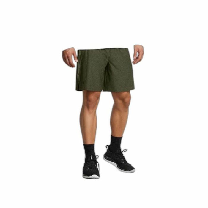 Pantalones Cortos Deportivos para Hombre Under Armour Tech Vent Oliva 3