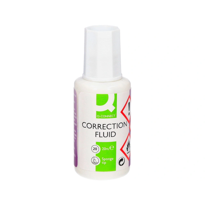 Q-connect Corrector Bote 20 ml con Aplicador de Espuma 1 Q-connect Corrector Bote 20 ml con Aplicador de Espuma 1