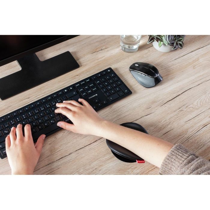 Cherry SLIDEPAD ERGO Reposamuñecas Ergonómico Negro para Teclado/Ratón Fácil de Limpiar 7 Cherry SLIDEPAD ERGO Reposamuñecas Ergonómico Negro para Teclado/Ratón Fácil de Limpiar 7