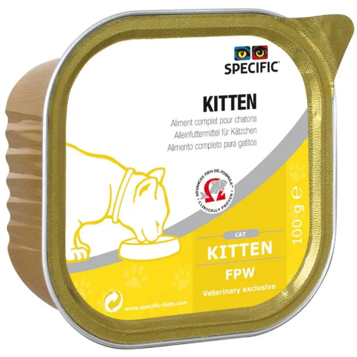 Dechra Fpw Kitten 7x100 gr Tarrina Specific