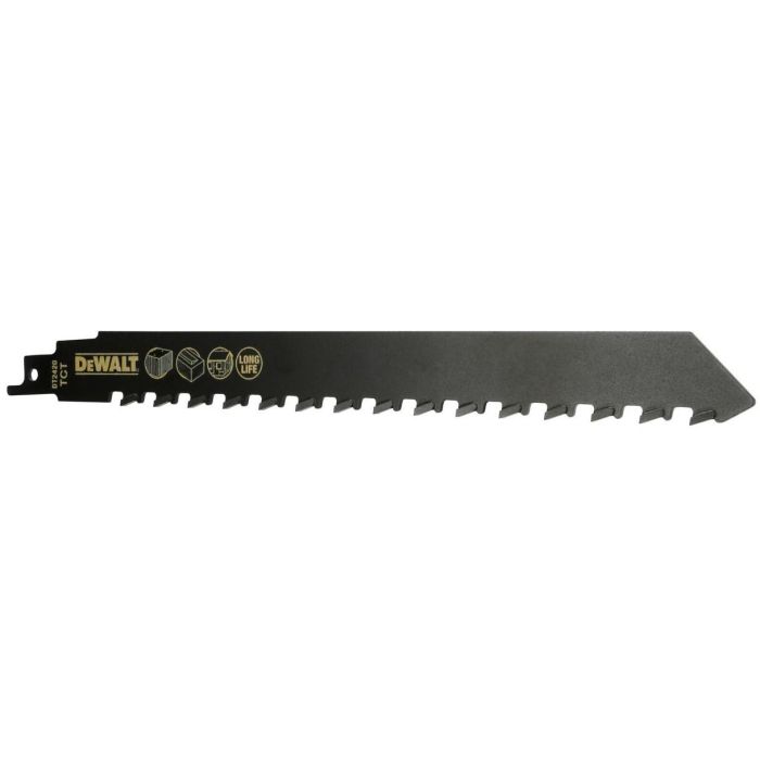DEWALT Saebelsaegeblatt Carbide 240mm 2TPI 2