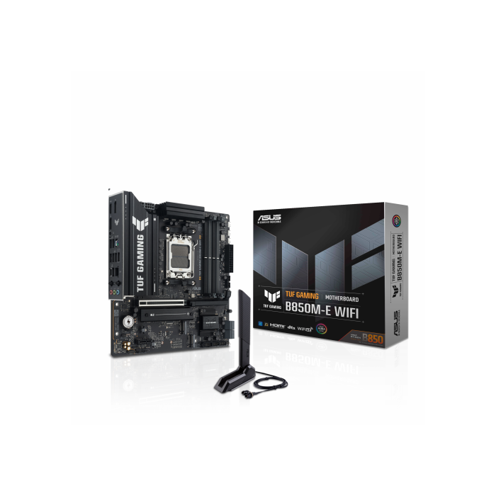 Asus Tuf Gaming B850M-E Wifi Amd B850 Zócalo Am5 Micro Atx 0 Asus Tuf Gaming B850M-E Wifi Amd B850 Zócalo Am5 Micro Atx 0