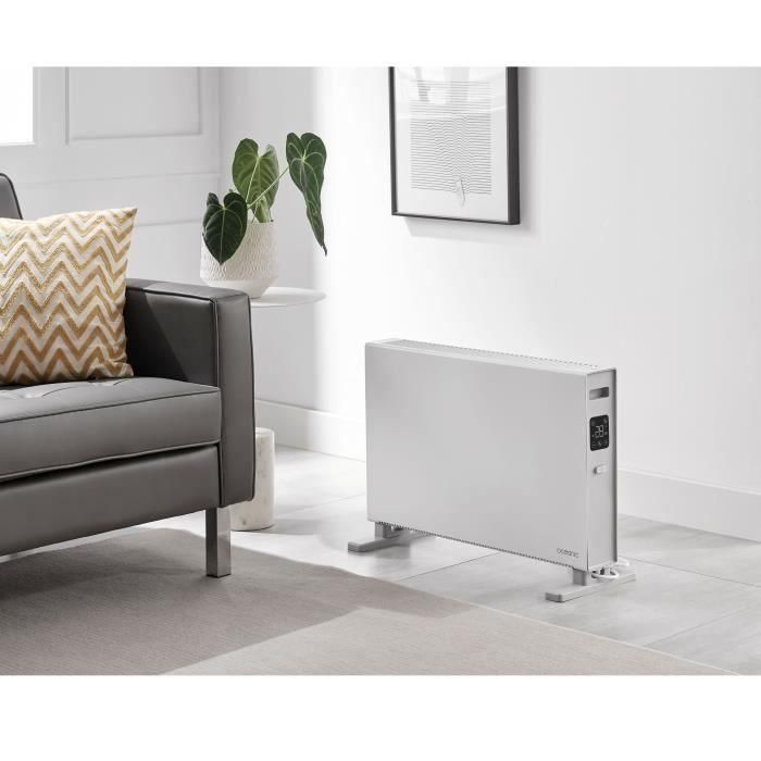 Oceanic OCEACVD2000 - Calefactor Eléctrico Portátil Convector 2000W - 2 Niveles de Potencia - Blanco Mate 2