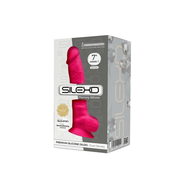 Consolador Realista Silexd Rosa 1 Consolador Realista Silexd Rosa 1